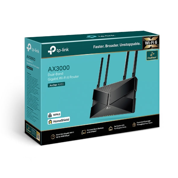 TP-Link Archer AX53 راوتر واي فاي AX3000